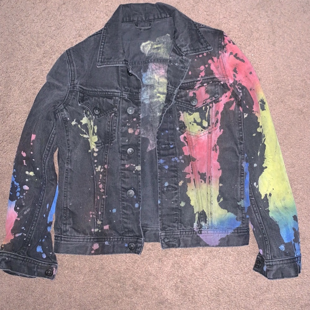 Kids Diesel Tie-dye Denim Set